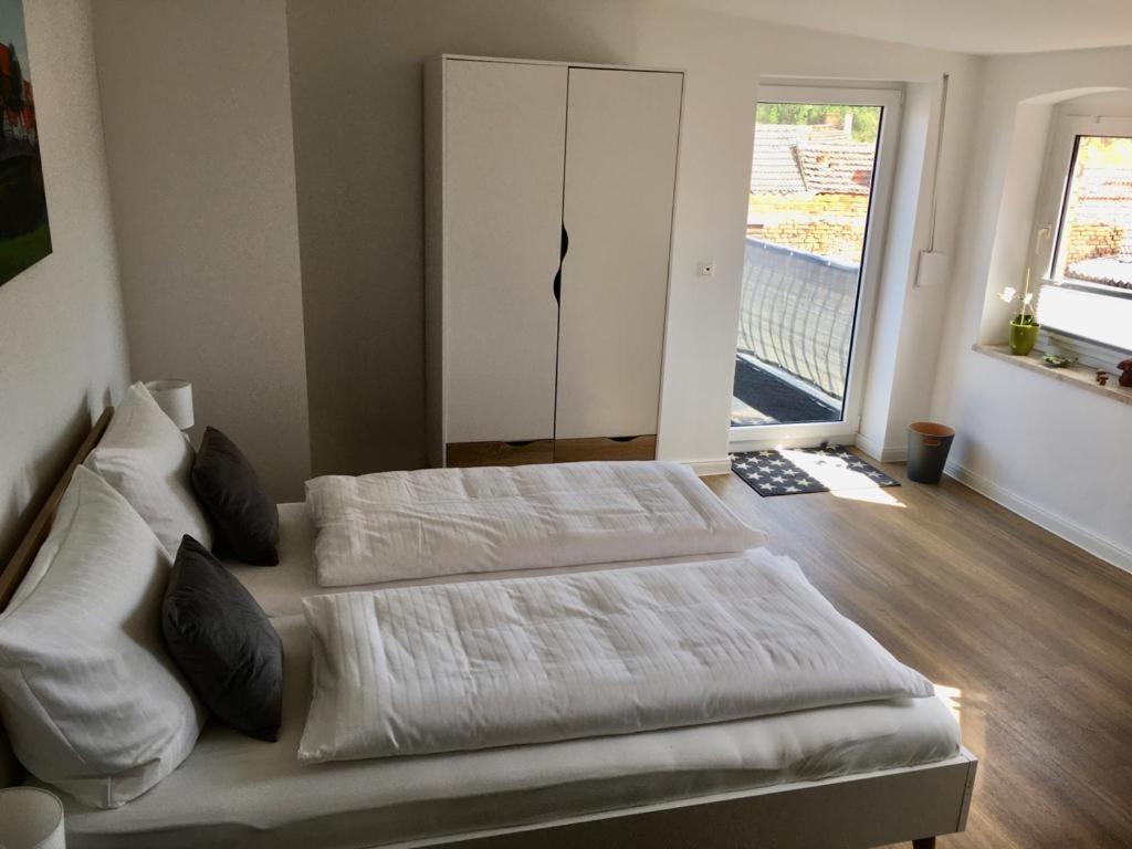 Das Bilderbuchcafe - Ferien Apartment No 5 - Markt 7 ฮาเวลแบร์ก ภายนอก รูปภาพ