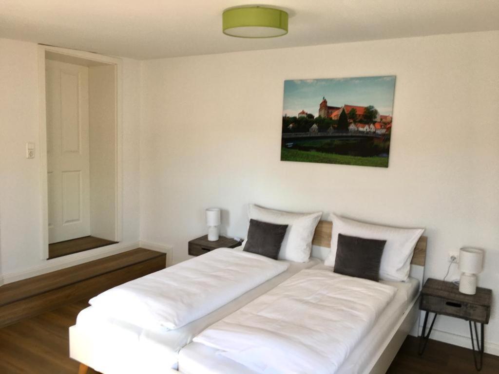 Das Bilderbuchcafe - Ferien Apartment No 5 - Markt 7 ฮาเวลแบร์ก ภายนอก รูปภาพ