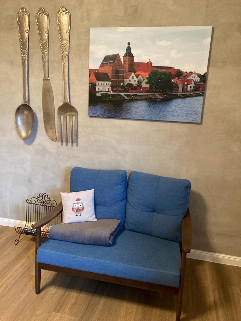 Das Bilderbuchcafe - Ferien Apartment No 5 - Markt 7 ฮาเวลแบร์ก ภายนอก รูปภาพ