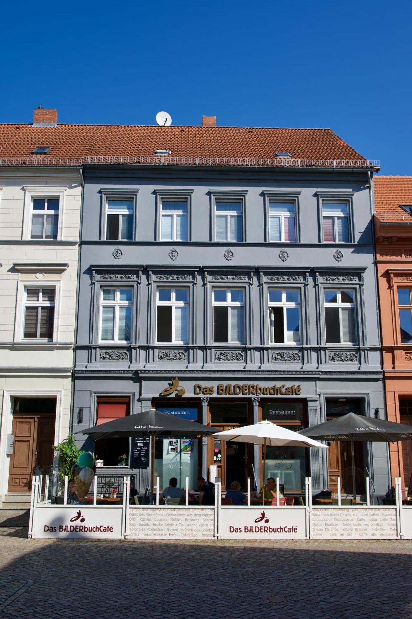 Das Bilderbuchcafe - Ferien Apartment No 5 - Markt 7 ฮาเวลแบร์ก ภายนอก รูปภาพ