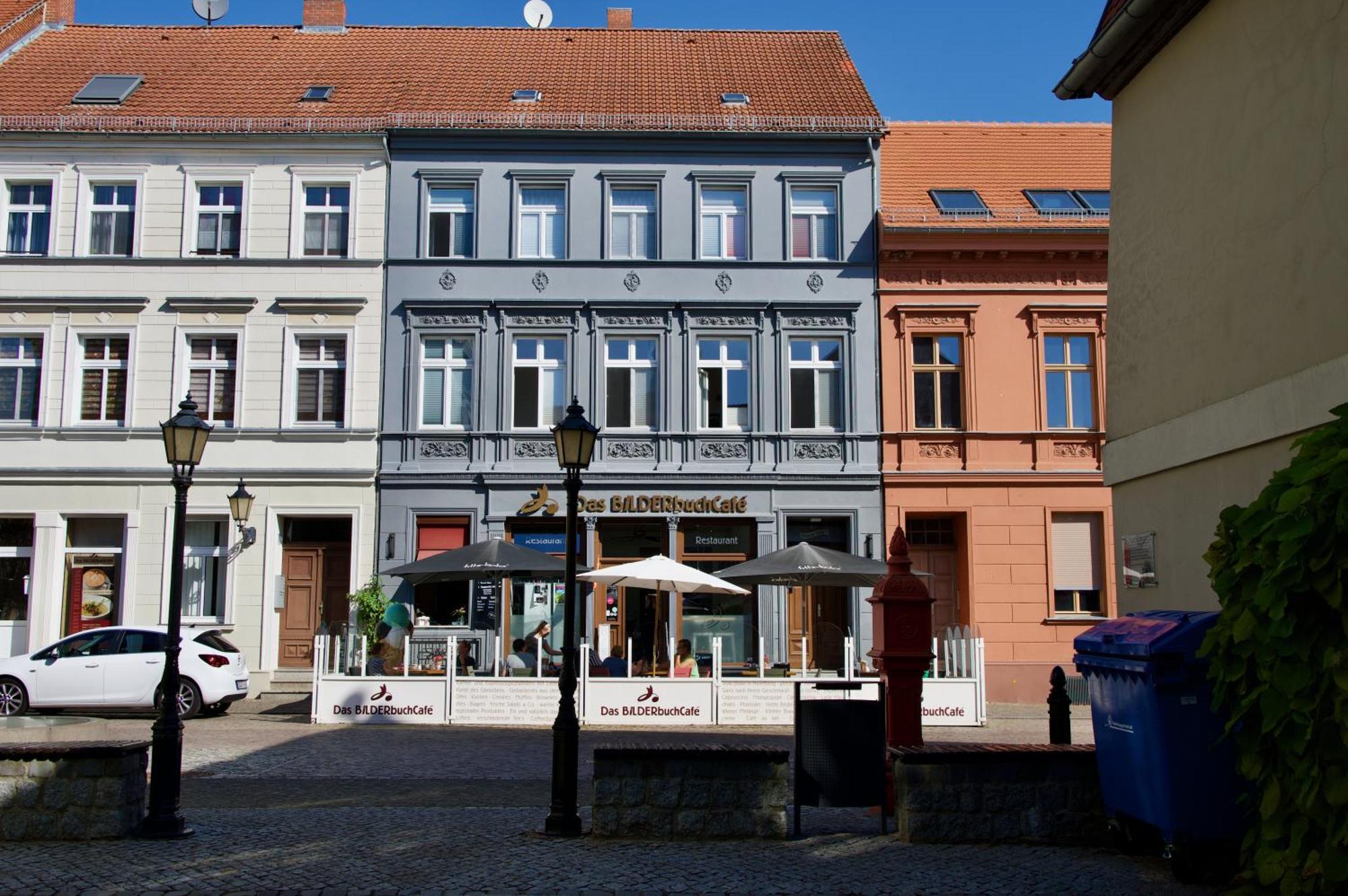 Das Bilderbuchcafe - Ferien Apartment No 5 - Markt 7 ฮาเวลแบร์ก ภายนอก รูปภาพ