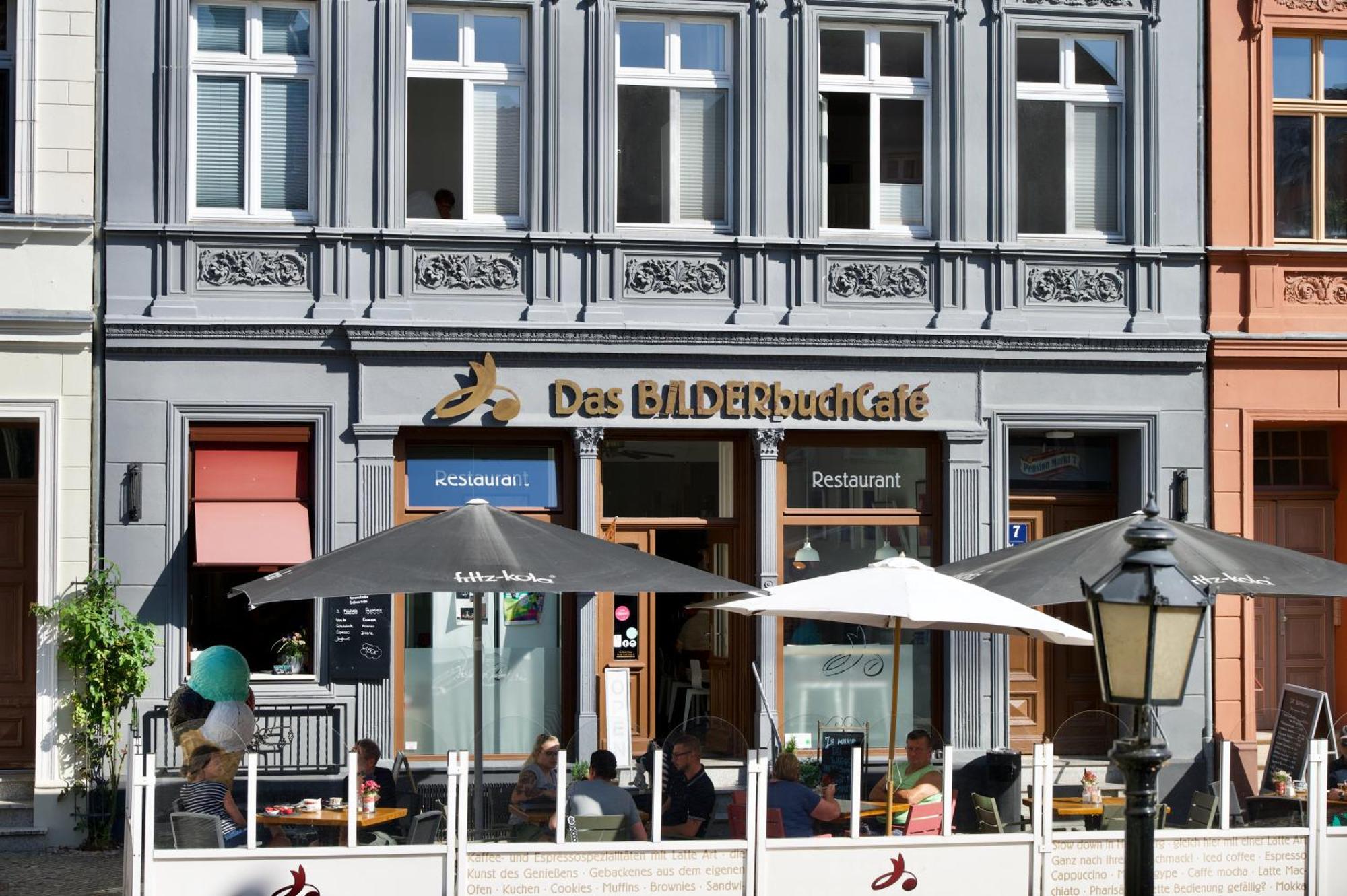 Das Bilderbuchcafe - Ferien Apartment No 5 - Markt 7 ฮาเวลแบร์ก ภายนอก รูปภาพ
